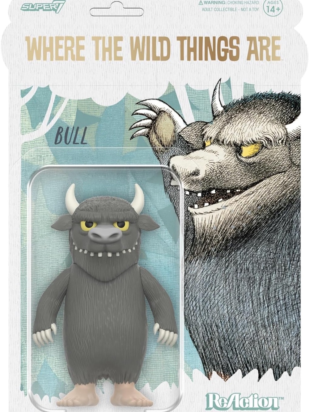 Super7 Where The Wild Things Are Reaction Figures Wave 01, Bernard Action Figure